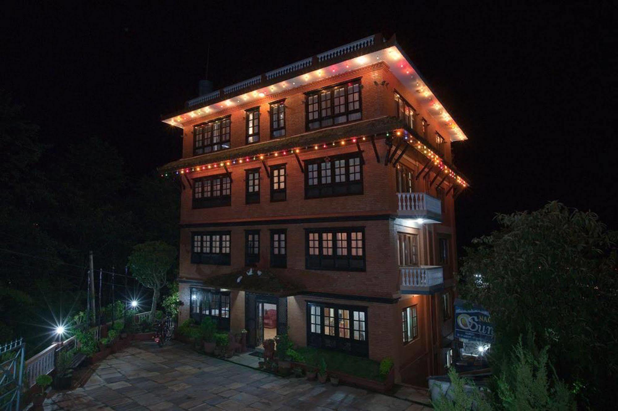Nagarkot Sunshine Hotel Baluwapati Deupur Dış mekan fotoğraf
